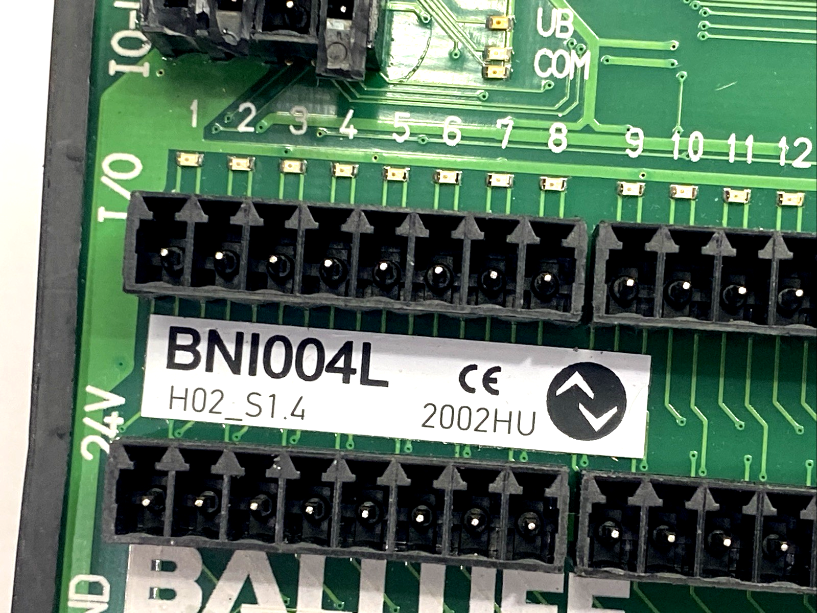 BNI IOL-310-000-K025 | Balluff BNI004L IO-Link Hub, 16x Configurable PNP I/O 24VDC - For parts or not working - Maverick Industrial Sales