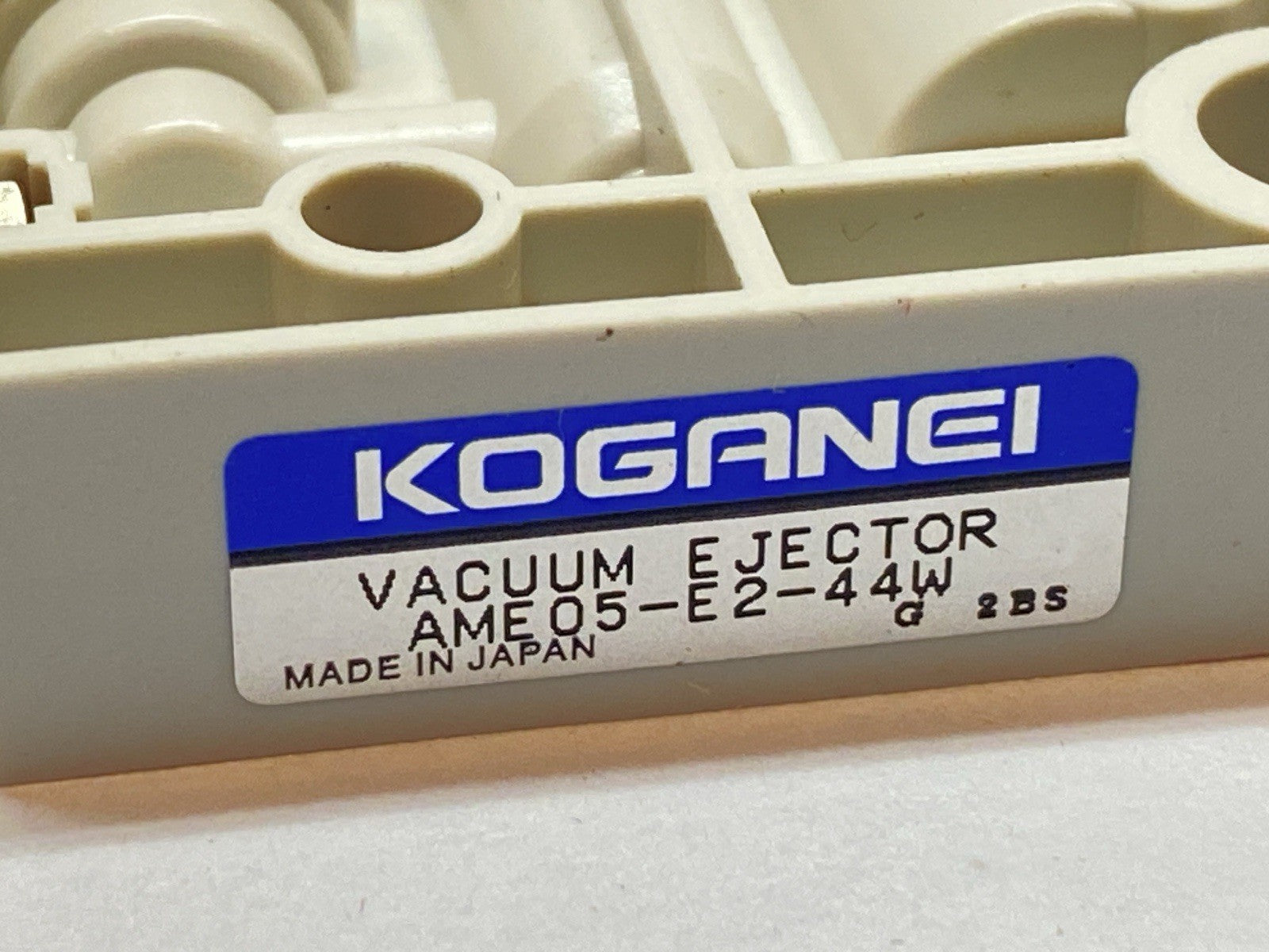 AME05-E2-44W | Koganei Vacuum Ejector w/ JA10AA-36W - Used - Maverick Industrial Sales