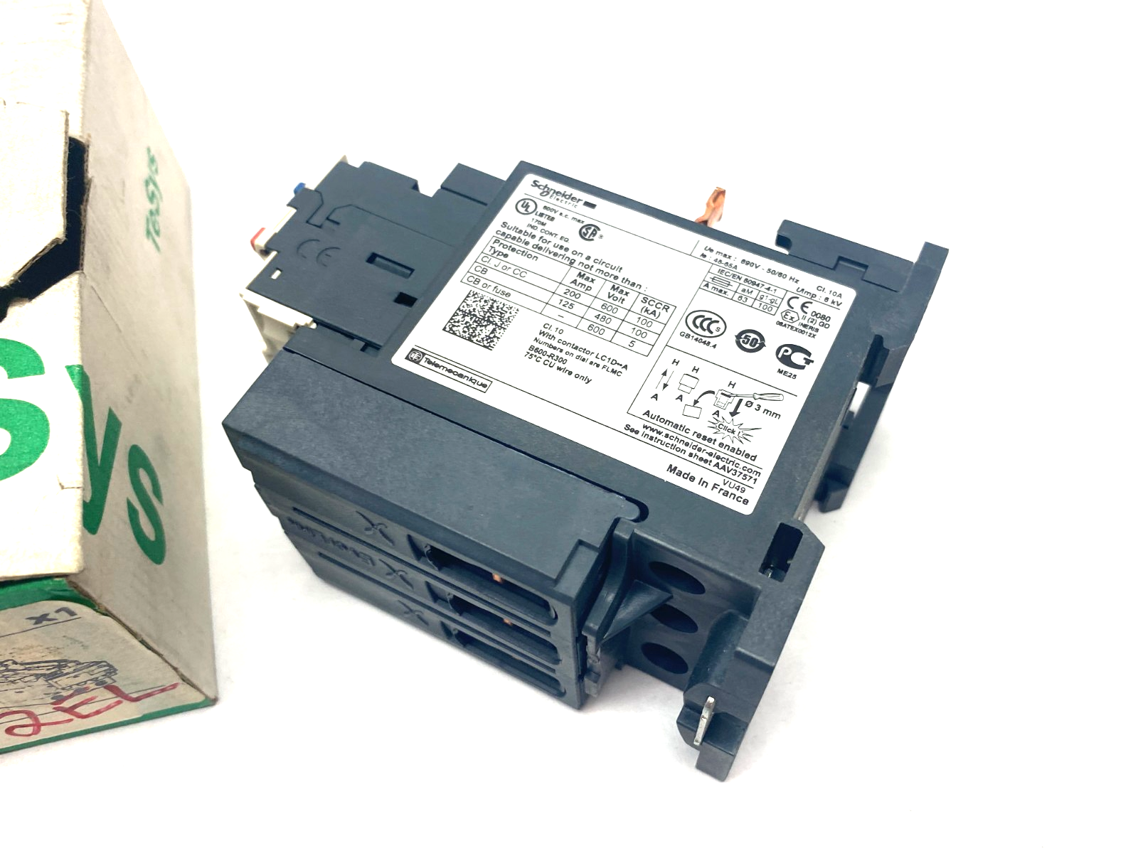 Schneider Electric LR3D365 TeSys LRD Thermal Overload Relay 921593 - Maverick Industrial Sales