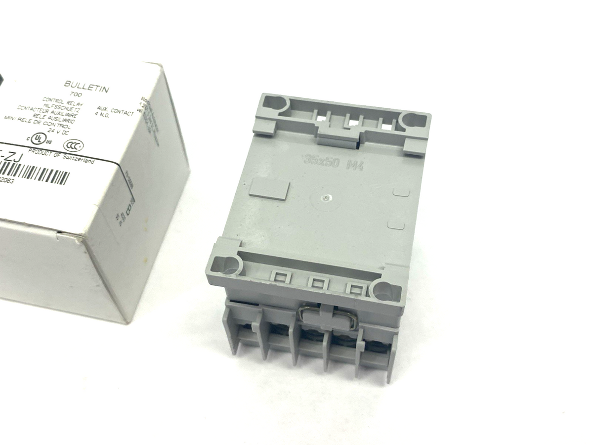 700-K40E-ZJ | Allen Bradley Ser. B Miniature Contactor IEC Control Relay 4 N.O. - New – Open box - Maverick Industrial Sales