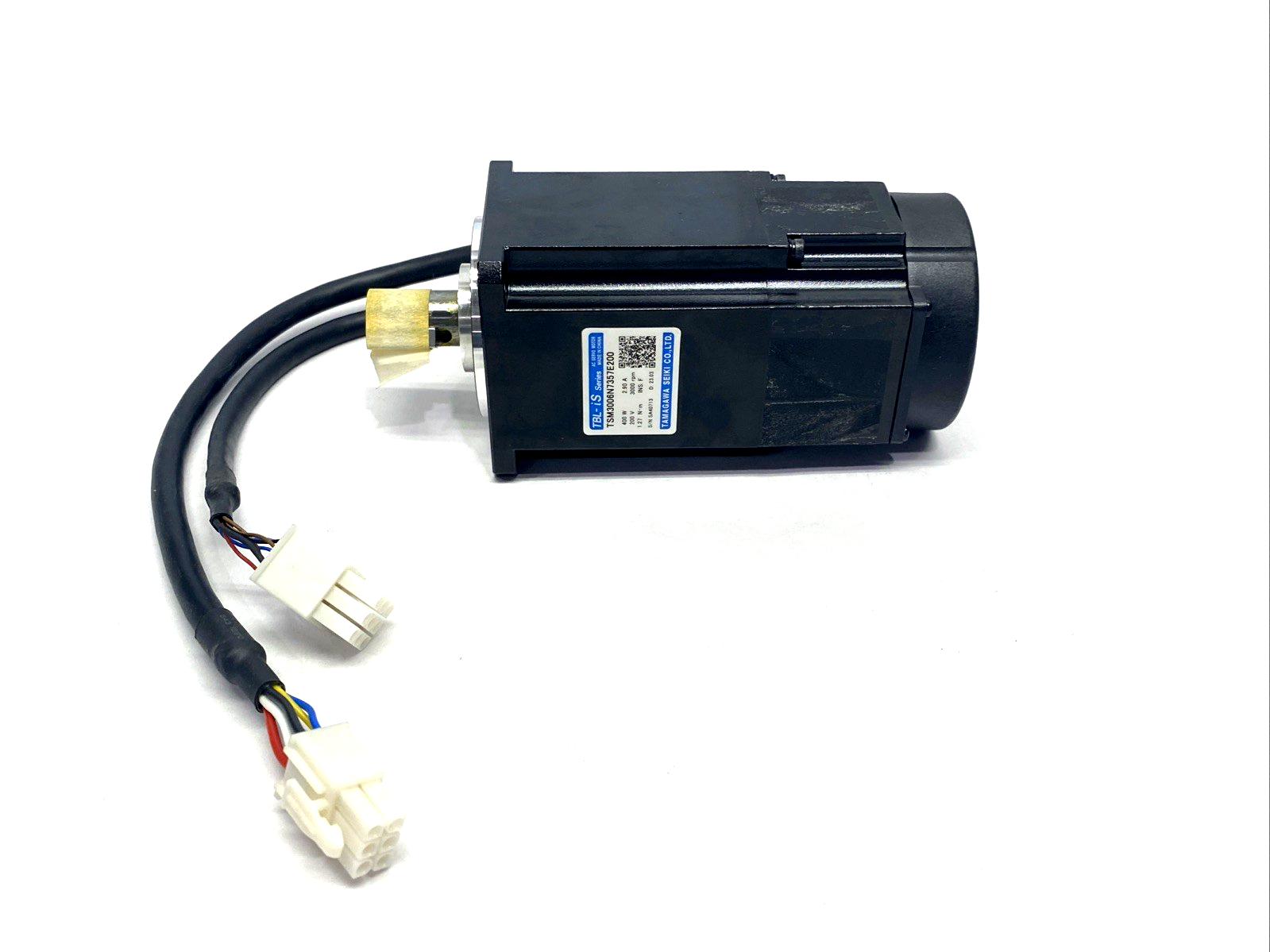 Tamagawa Seiki TSM3006N7357E200 TBL-iS Series AC Servo Motor 400W 200V 2.90A - Maverick Industrial Sales