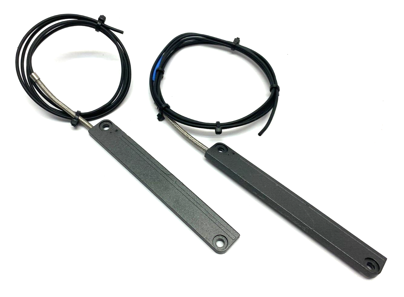 Keyence FU-A100 Fiber Unit Array Thrubeam Type 100mm LOT OF 2 - Maverick Industrial Sales