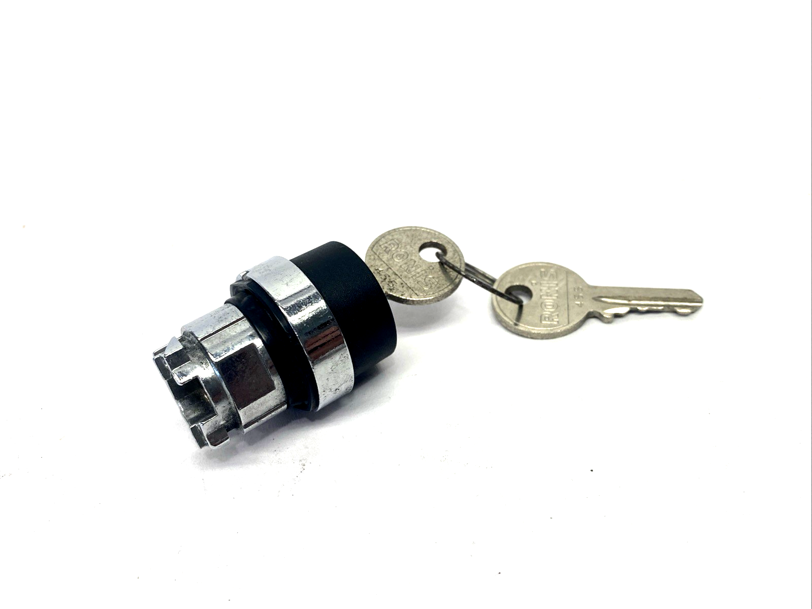 Telemecanique ZB4BG2 22mm Keyed Selector Switch, 2-Pos. Maintained 35467 - Maverick Industrial Sales
