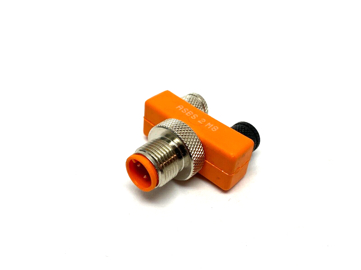 ASBS 2 M8, ASBS-2-M8 | Lumberg Automation ASBS 2 M8 M12 Male to Dual M8 Female Cable Splitting Tee - New – Open box - Maverick Industrial Sales