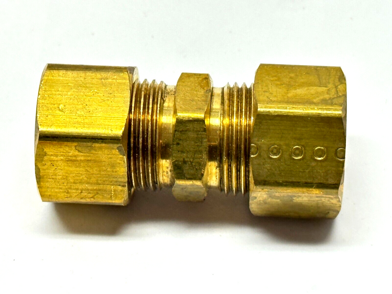 1/2" OD Compression Tube Union Fitting Brass - Maverick Industrial Sales