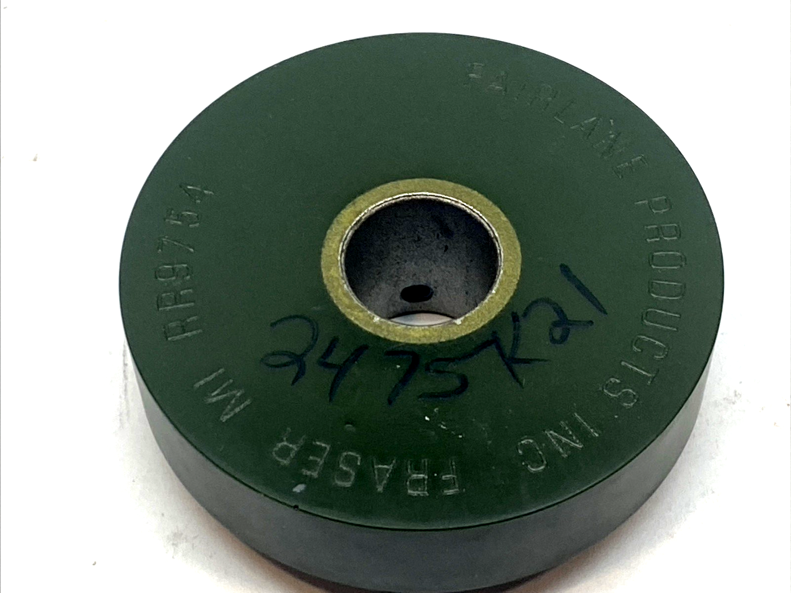 Fairlane RR-9754-60-C Solid Roller Stud Mount 4" x .92" 60D Neoprene 2475K21 - Maverick Industrial Sales