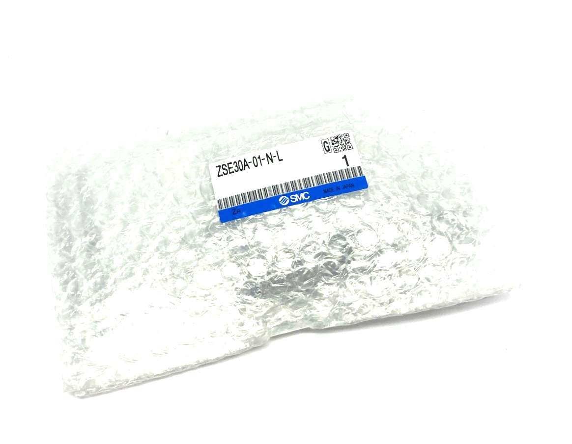 ZSE30A-01-N-L | SMC Digital Vacuum Pressure Switch 1/8" NPT Ported - New - Maverick Industrial Sales