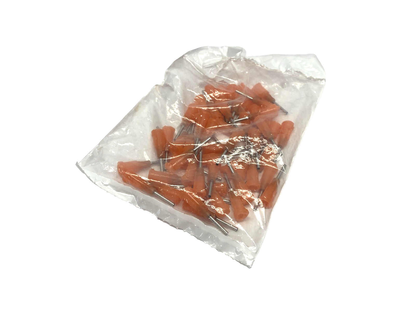 M915 Disposable LL TW Probe Needles, Orange, 15 Gauge x 1/2" Length LOT OF 150 - Maverick Industrial Sales