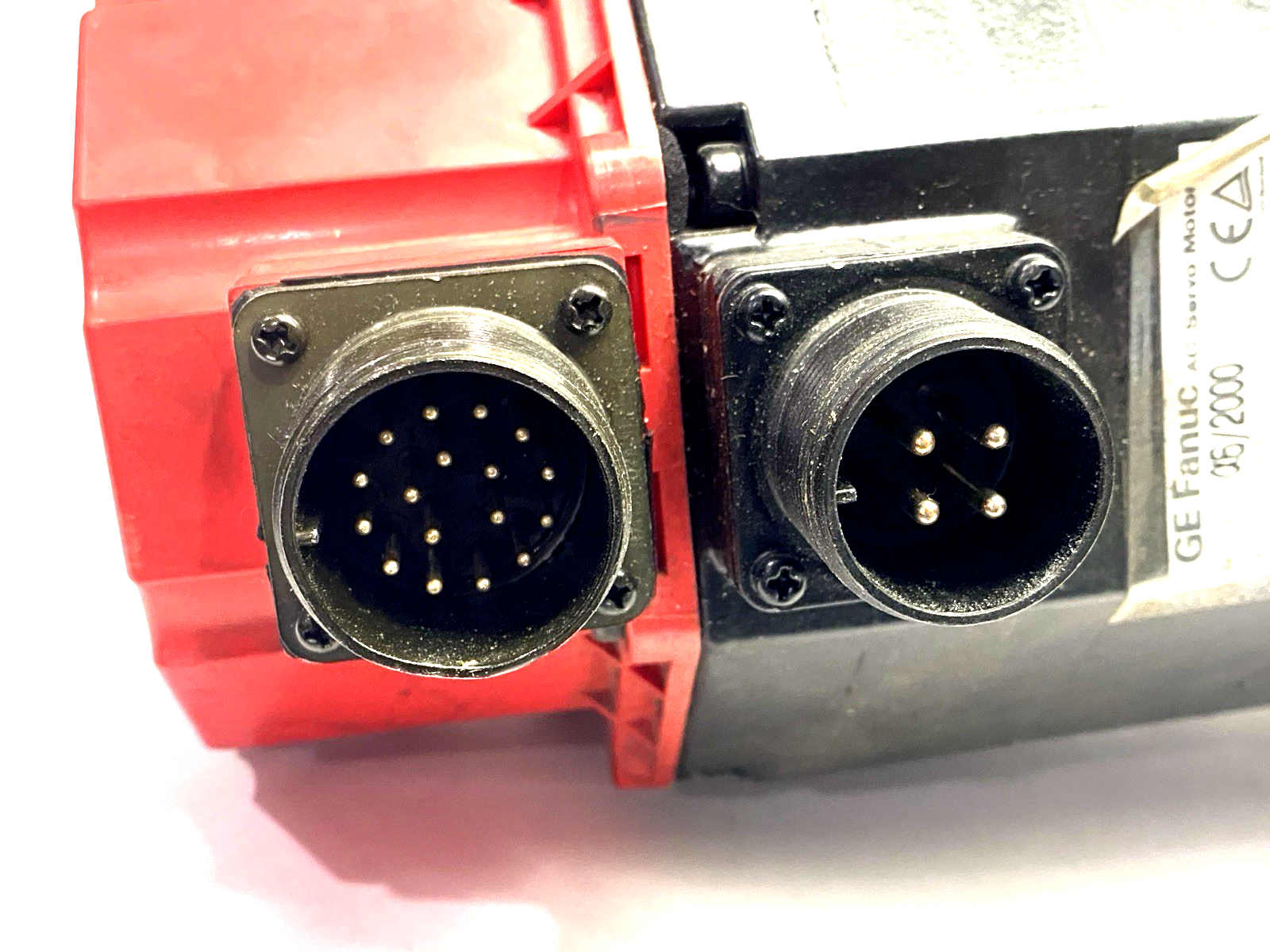 A06B-0127-B575 | GE Fanuc AC Servo Motor 140V 1kW 4.6A, 721-10-G Gear Reducer 10:1 - Used - Maverick Industrial Sales
