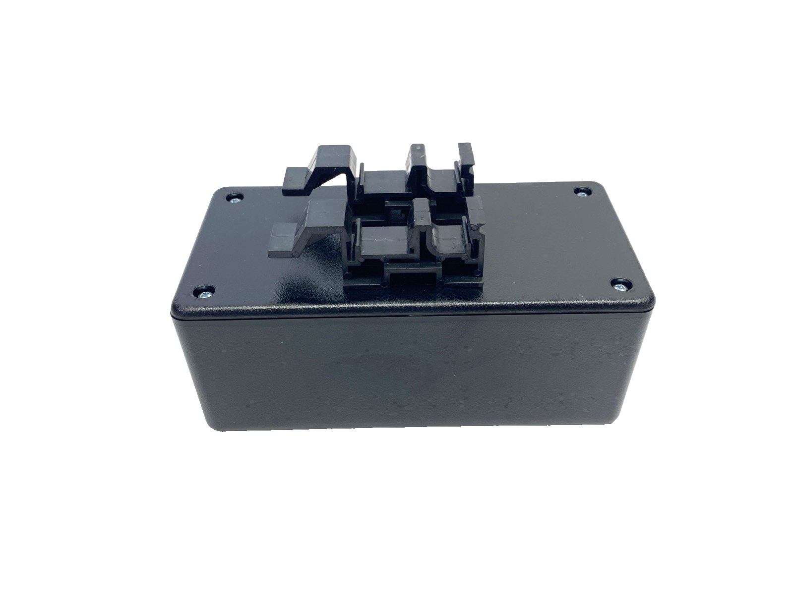 41089-6DN | Leviton 6-Port Din Rail Mount Box, Black - New – Open box - Maverick Industrial Sales