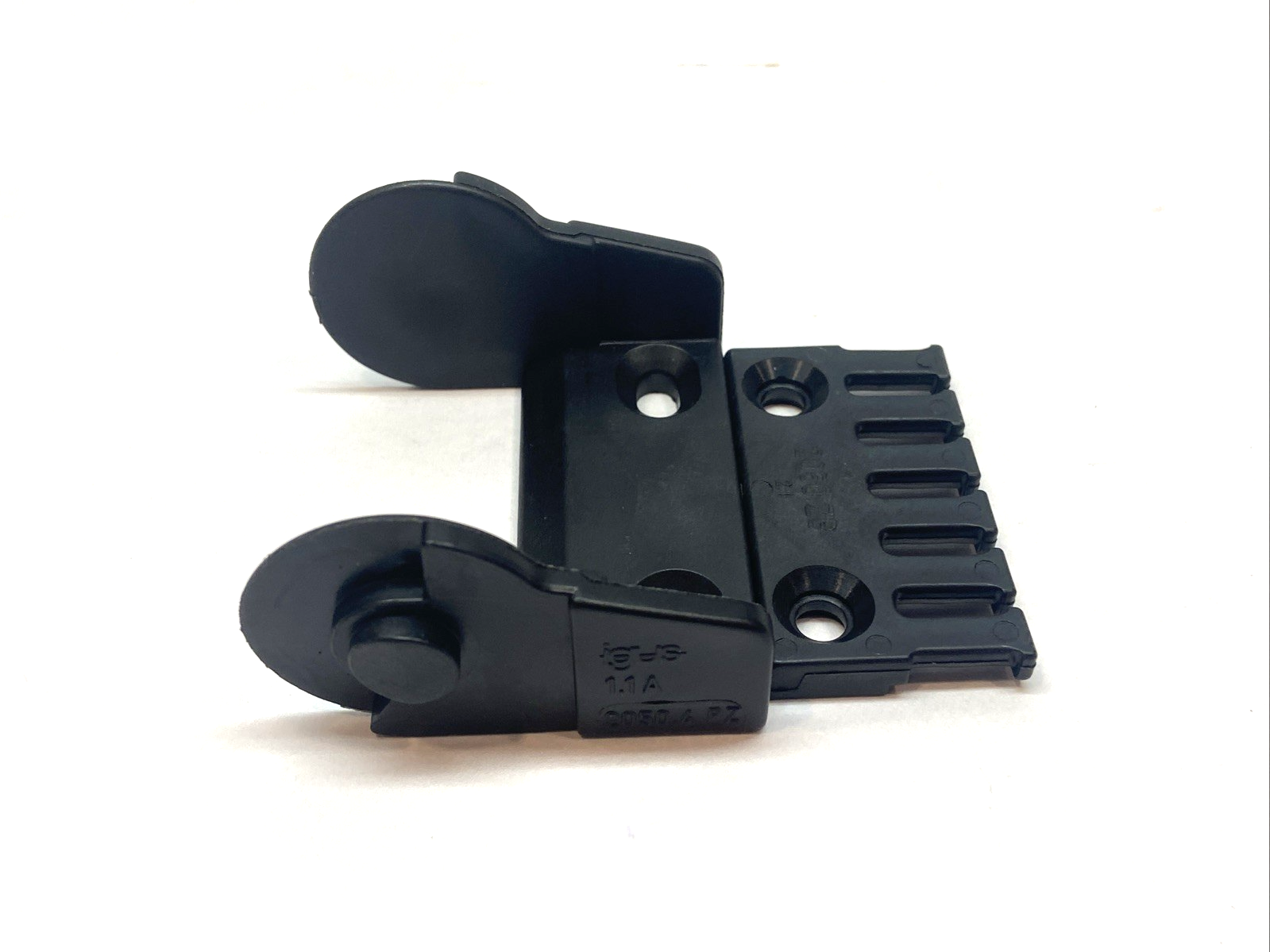 Igus 2050.4PZ E-Chain Female Mounting Bracket w/ 2050.BZ Tiewrap Plate LOT OF 2 - Maverick Industrial Sales