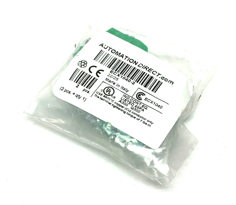 Automation Direct ECX1040-2 Contact Block Green PKG OF 2 - Maverick Industrial Sales