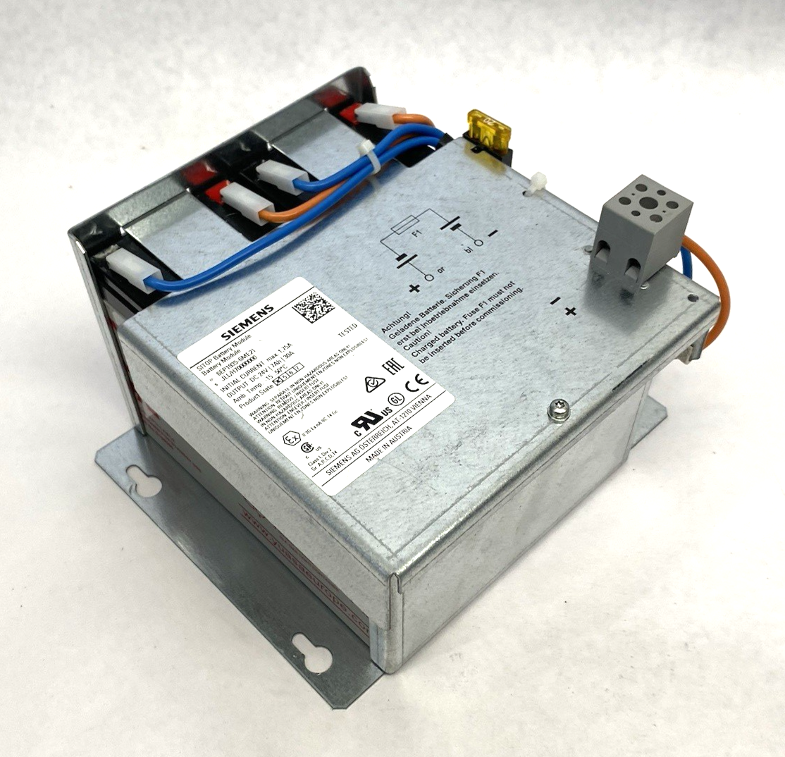 Siemens 6EP1935-6ME21 SITOP Battery Module/24V/7AH - Maverick Industrial Sales
