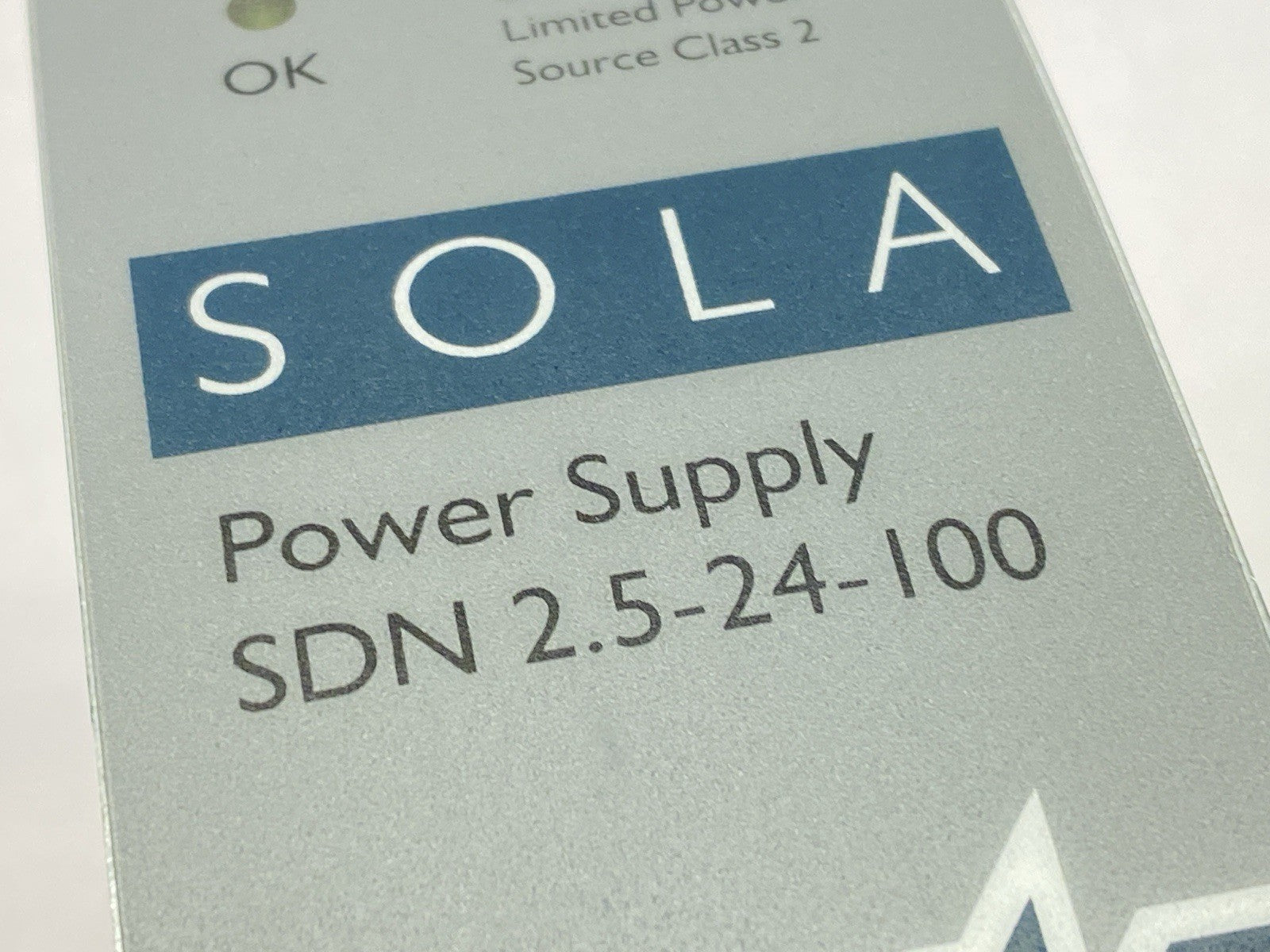 SDN2.5-24-100 | SolaHD Power Supply 2.5A 24VDC - Used - Maverick Industrial Sales