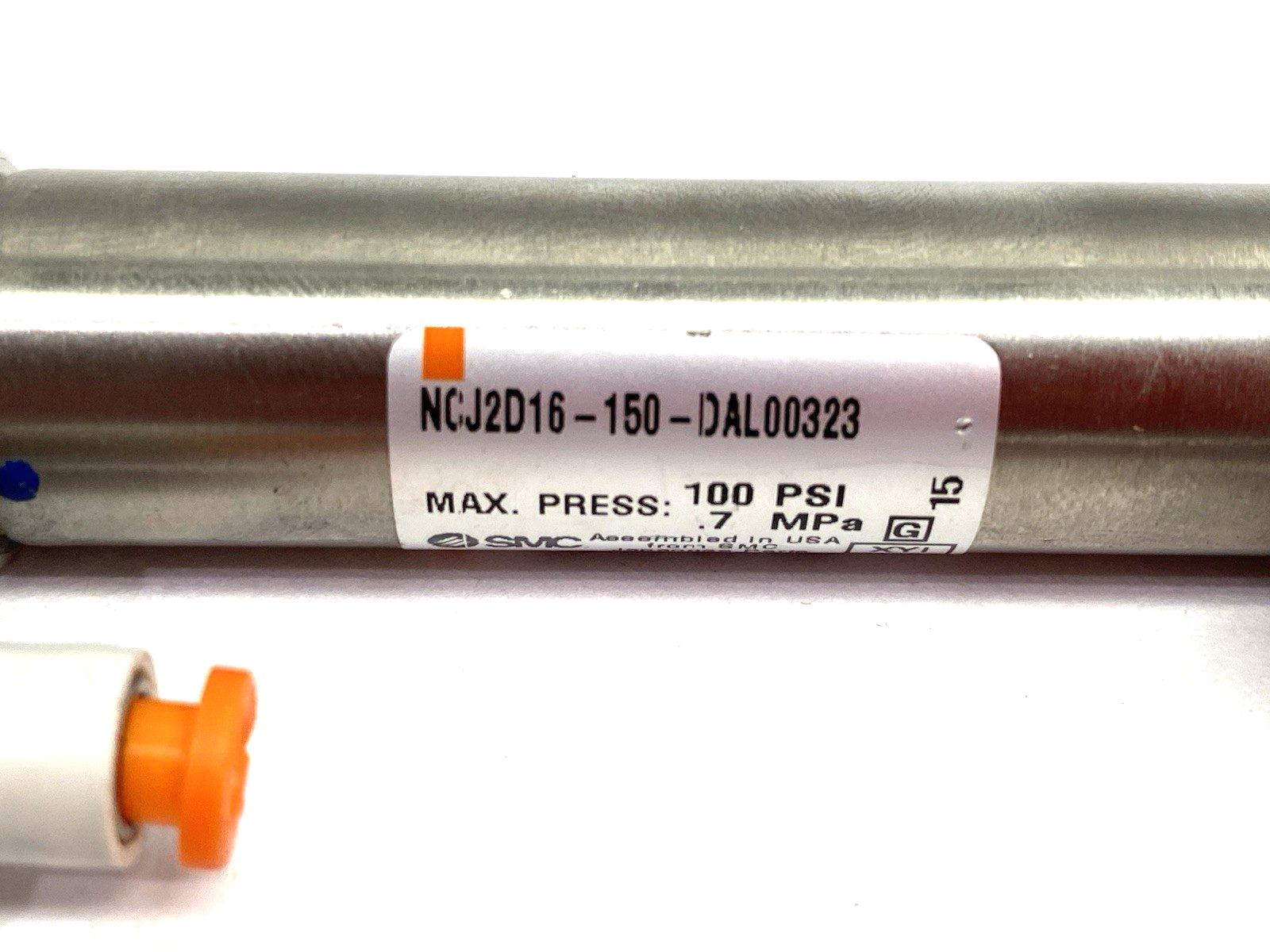 NCJ2D16-150-DAL00323 | SMC Round Body Air Cylinder 16mm Bore 150mm Stroke - Used - Maverick Industrial Sales