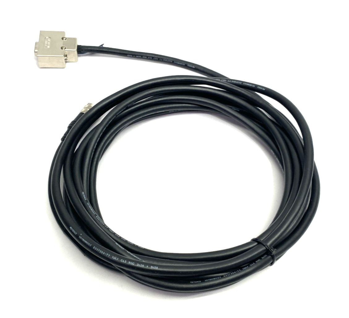Keyence OP-87528 Control Cable NFPA79 Compatible,With D-Sub 9-pin 5 m - Maverick Industrial Sales