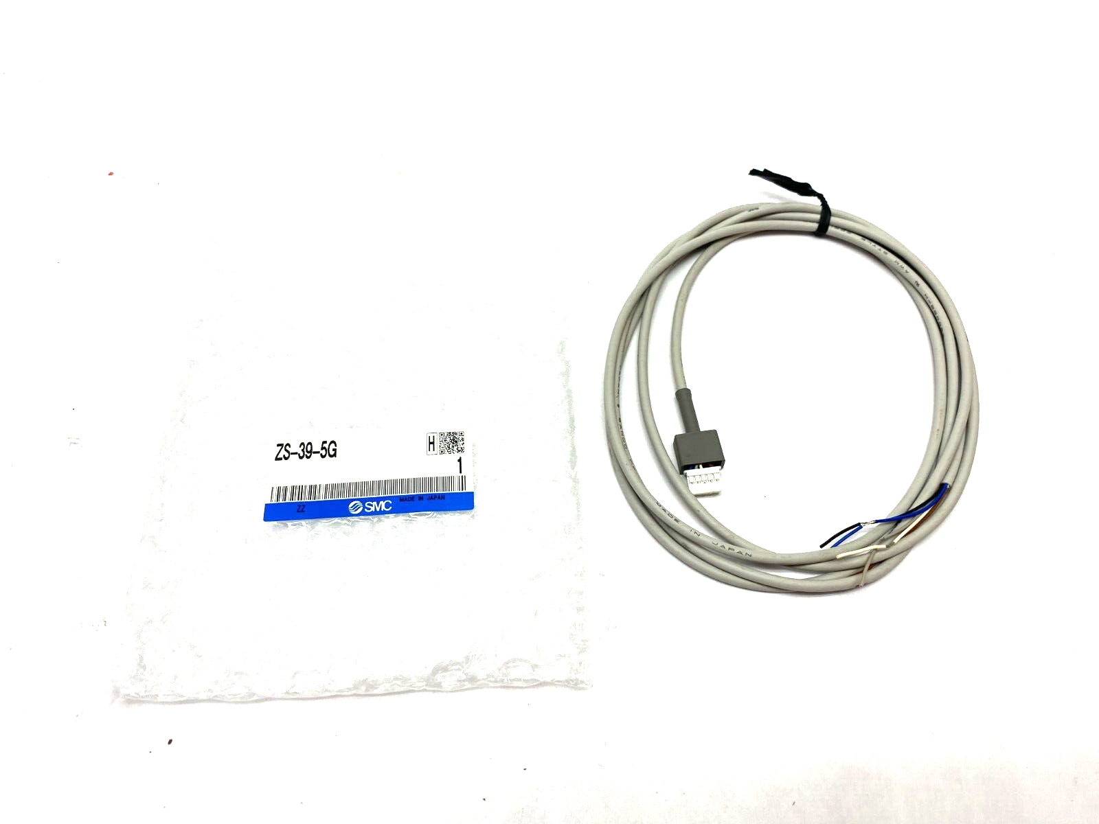 SMC ZS-39-5G Digital Pressure Switch Cable 5-Pin - Maverick Industrial Sales