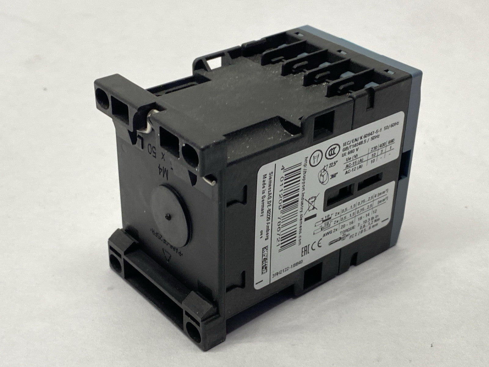 Siemens 3RH2131-1BB40 Sirius Contactor 10A, 230V, 31E 3NO+1NC - Maverick Industrial Sales