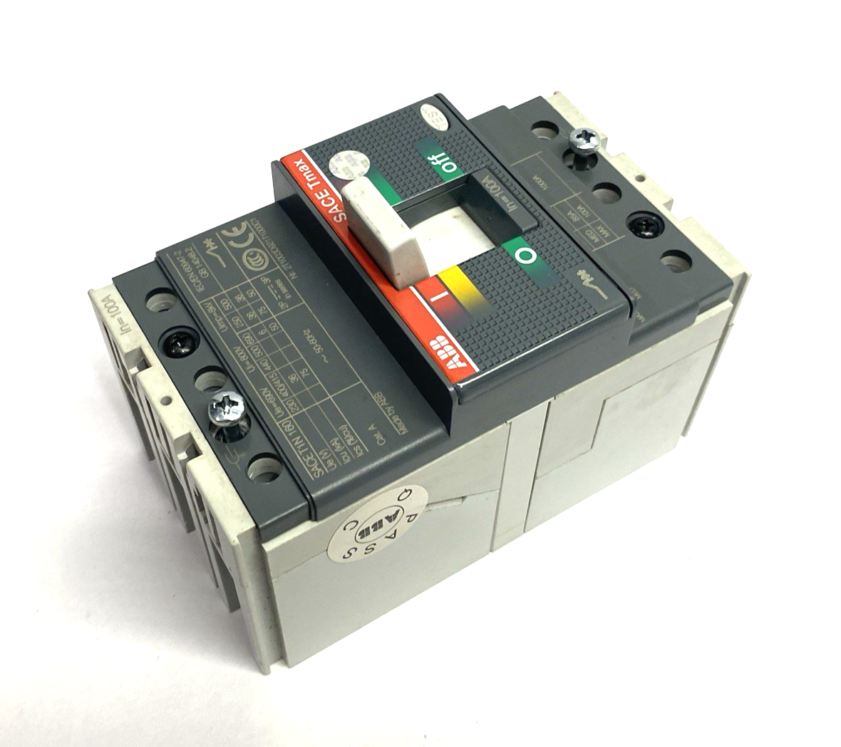 ABB 2T1003D92171000C1 Molded Case Circuit Breaker SACE Tmax 3-Pole SACET1N160 - Maverick Industrial Sales