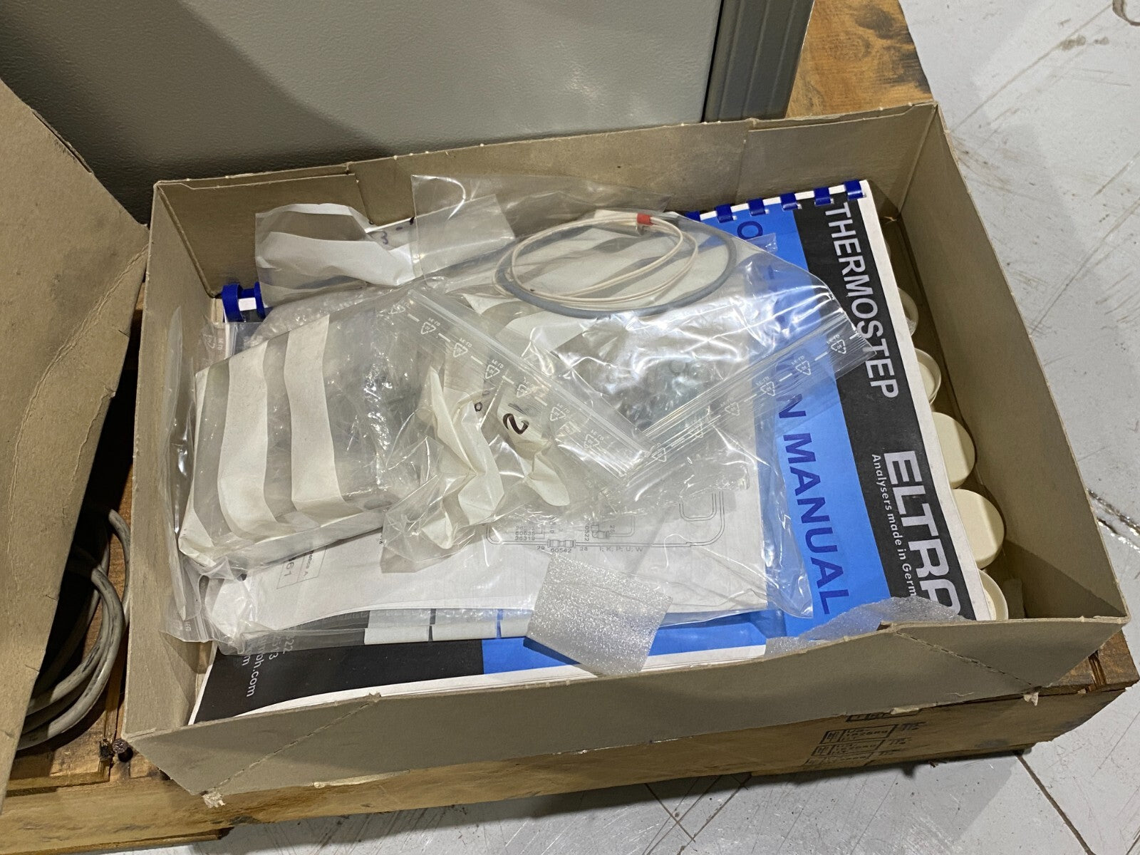 Eltra THERMOSTEP Thermogravimetric Analyzer 3600W 16A FOR PARTS - Maverick Industrial Sales