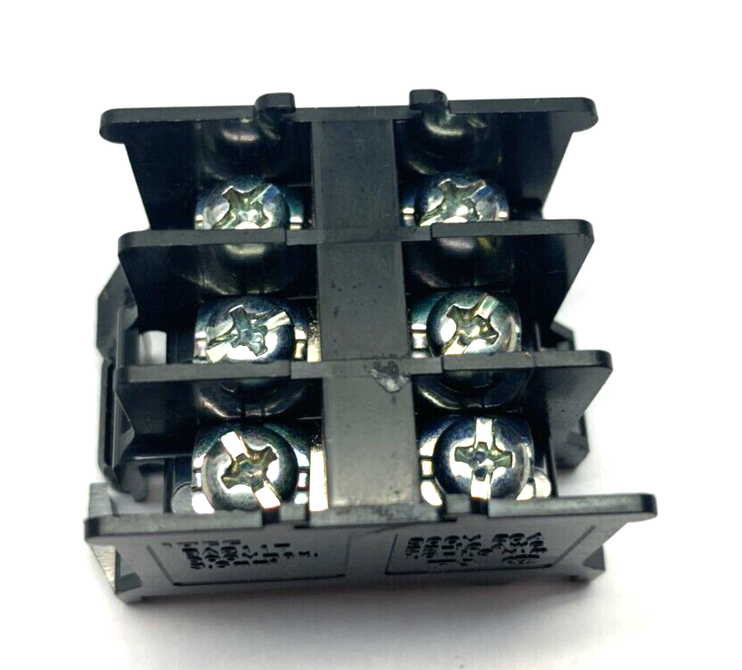 IDEC BA21-1T Terminal Block Link 300V 20A 600V Max LOT OF 4 - Maverick Industrial Sales