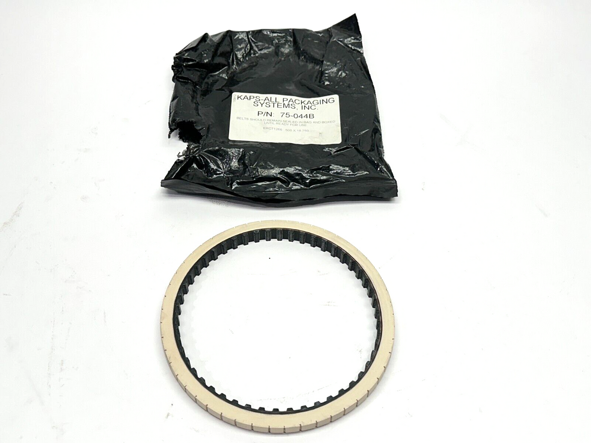 75-044B | Kaps-All Packaging Belt .500 X 18.750" - New – Open box - Maverick Industrial Sales