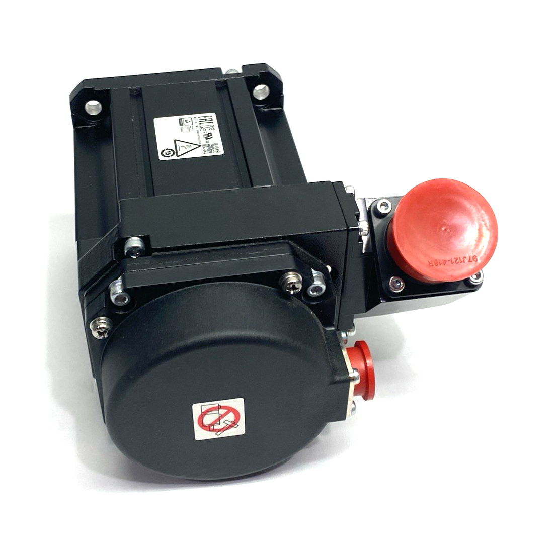 HG-JR734K | Mitsubishi Electric Brushless AC Servo Motor, Rotary, Keyed Shaft - New – Open box - Maverick Industrial Sales