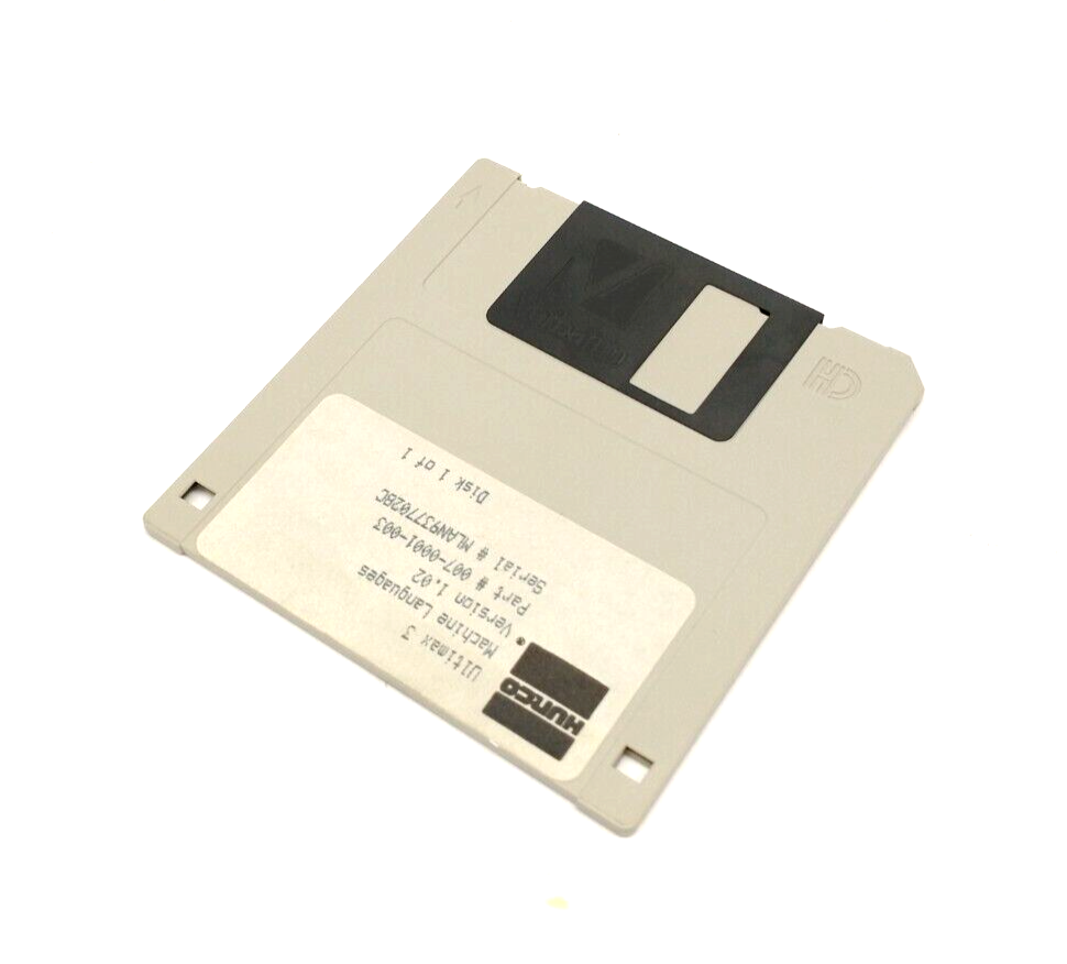 Hurco 007-0001-003 Ultimax 3 Machine Languages Version 1.02 Disk - Maverick Industrial Sales