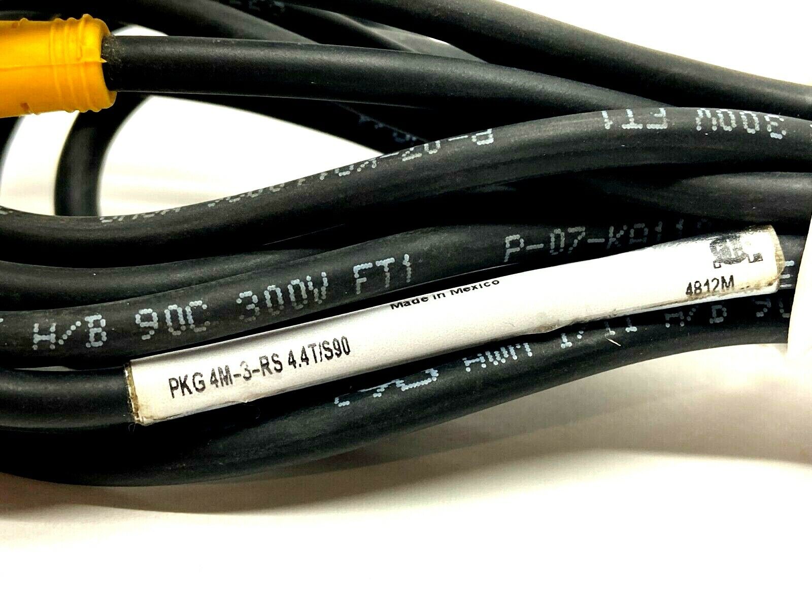 Turck U-58724 PKG 4M-3-RS 4.4T/S90 Hybird Molded Cordset M12 to M8 - Maverick Industrial Sales