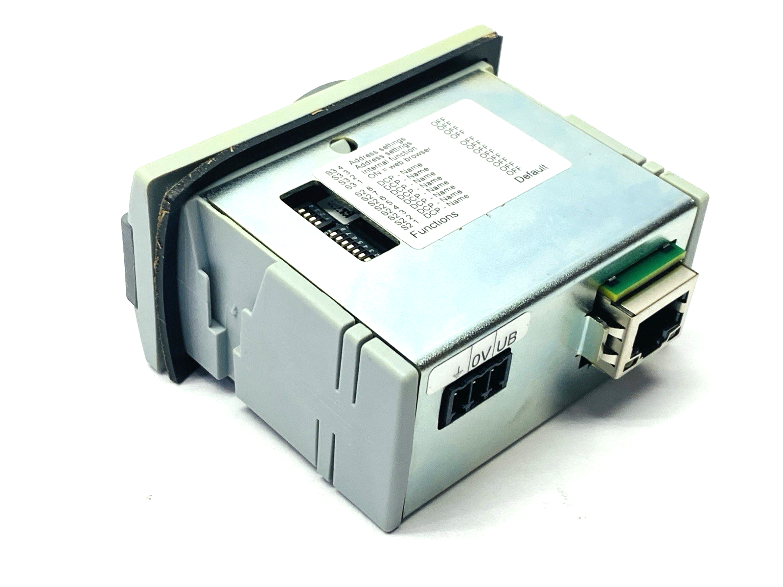 EKS-A-IIX-G01-ST02/03 | Euchner Electronic-Key Adapter PROFINET Interface 106305 - New – Open box - Maverick Industrial Sales