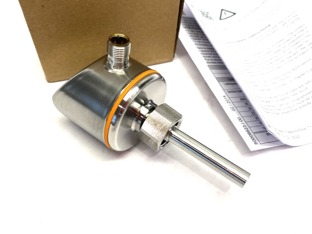 SI5010 | Ifm Flow Monitor for Liquid/Gas, Bar Graph Display, SID10ADBFPKG/US-100 - New – Open box - Maverick Industrial Sales