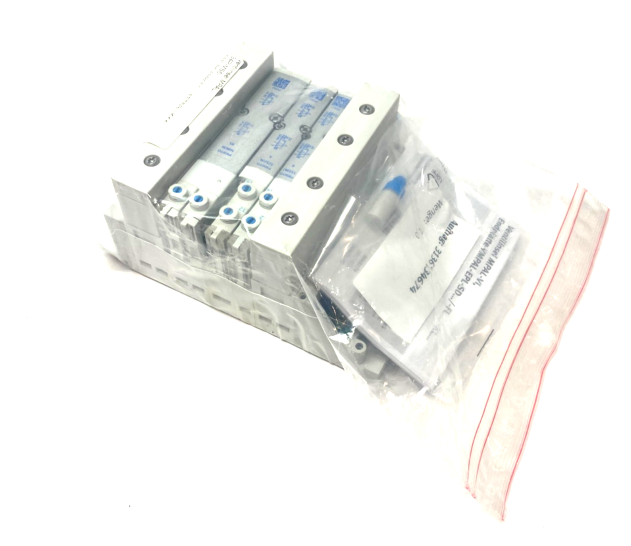 Festo 34P-MS6-SFEJBGABBCCD-UAETSBU-3K Configured Valve Manifold 569926 - Maverick Industrial Sales