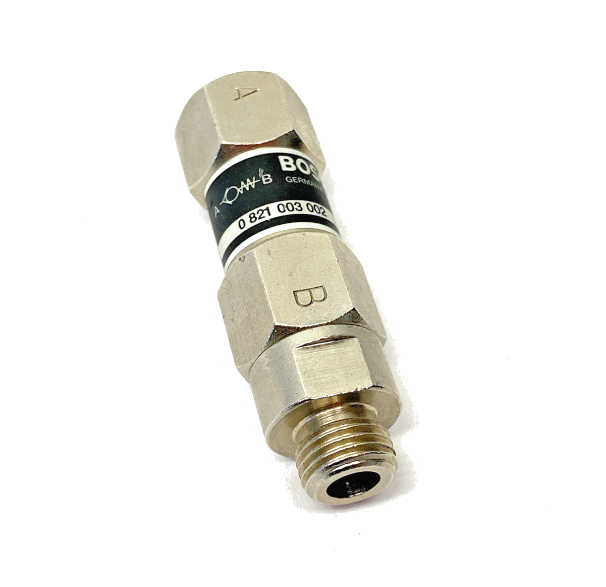 0821003002 | Bosch Rexroth Aventics Non-Return Poppet Valve, Series NR01 1/4" - New Other - Maverick Industrial Sales