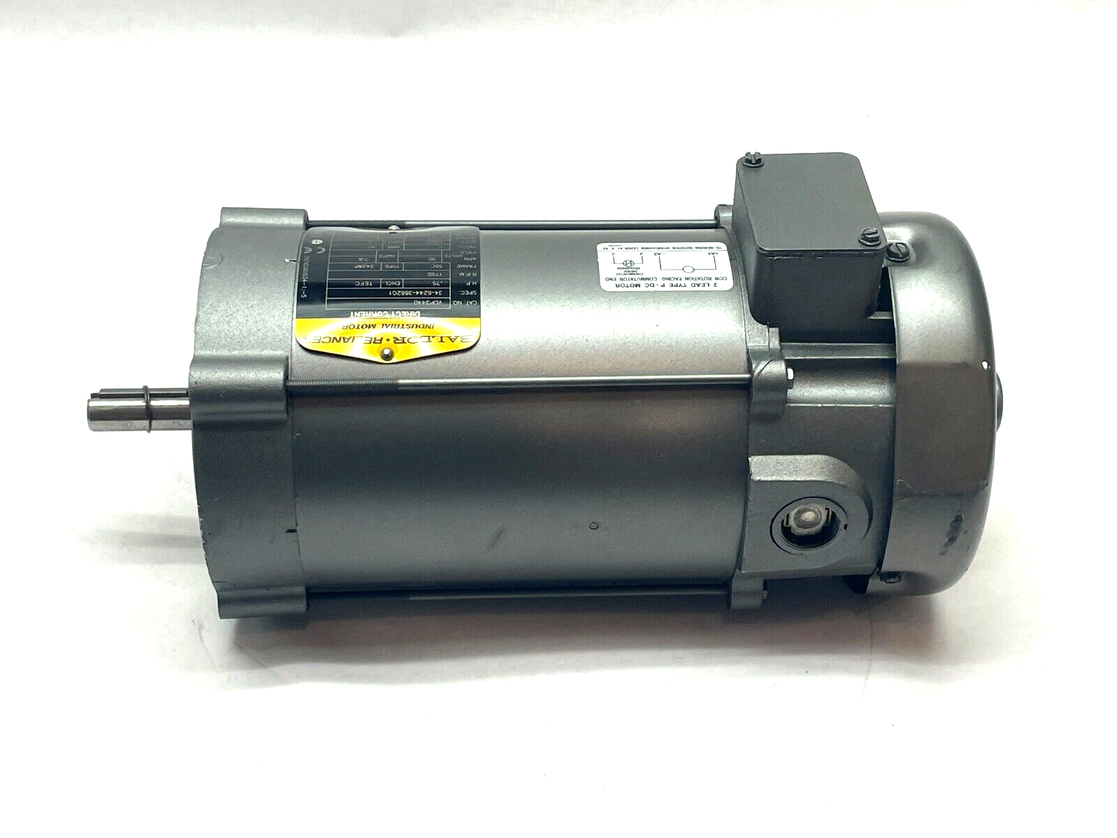 Baldor VDP3440 General Purpose AC Electric Motor 34-6244-3662G1 - Maverick Industrial Sales