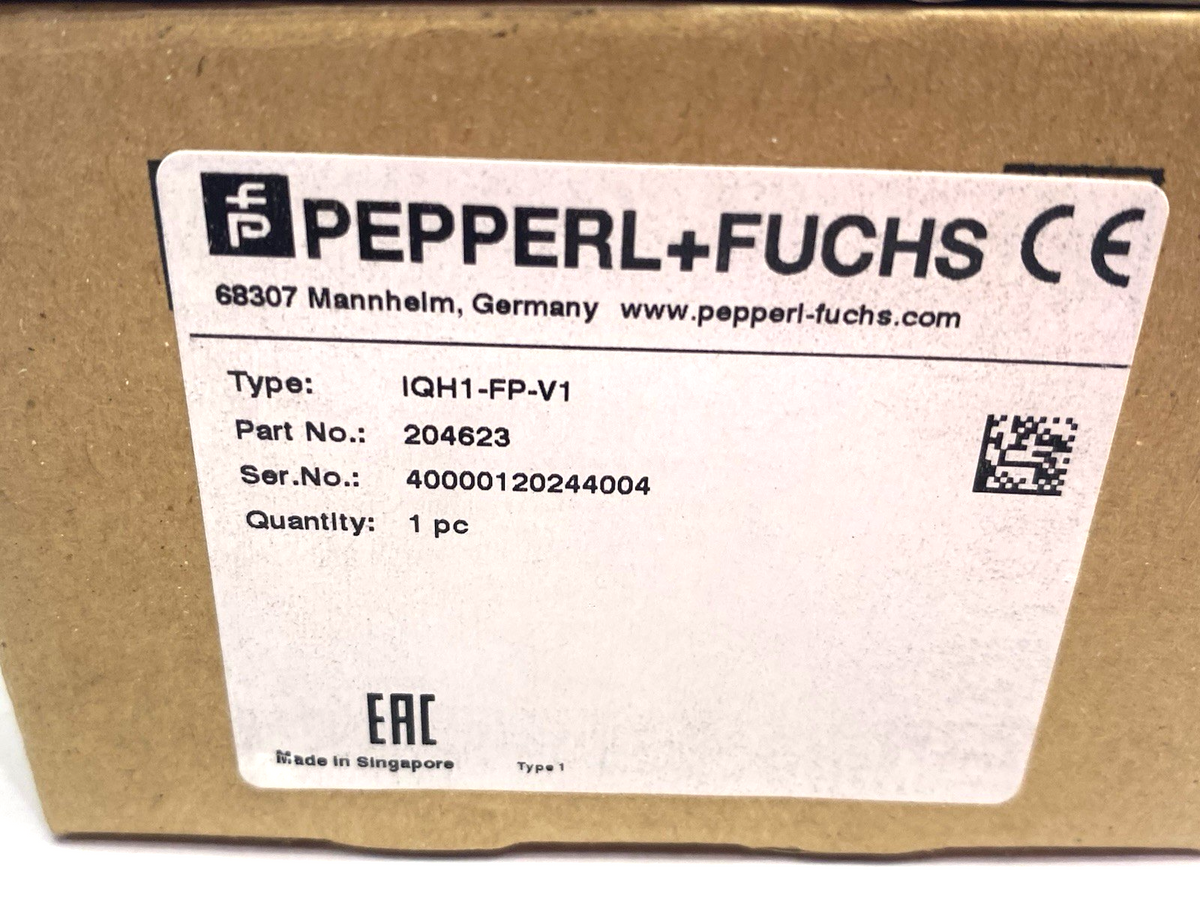 Pepperl+Fuchs IQH1-FP-V1 IDENTControl HF RFID Read/Write Head ISO 15693, 204623 - Maverick Industrial Sales