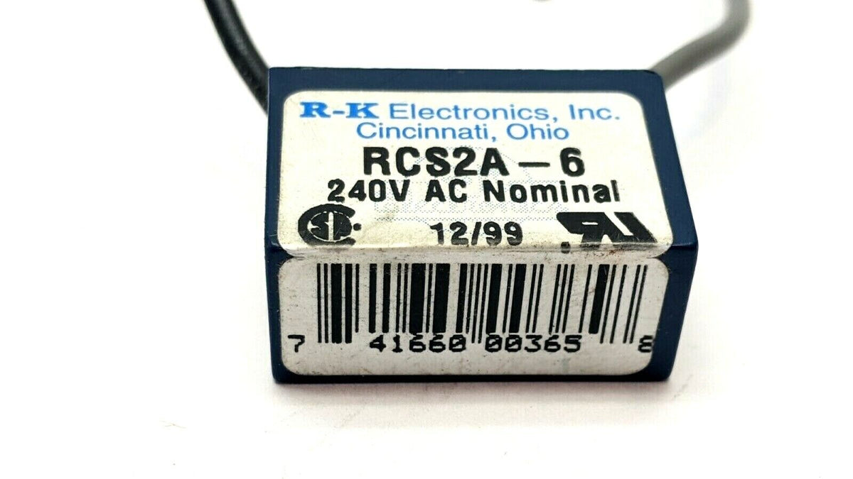 R-K Electronics RCS2A-6 Transient Voltage Filter