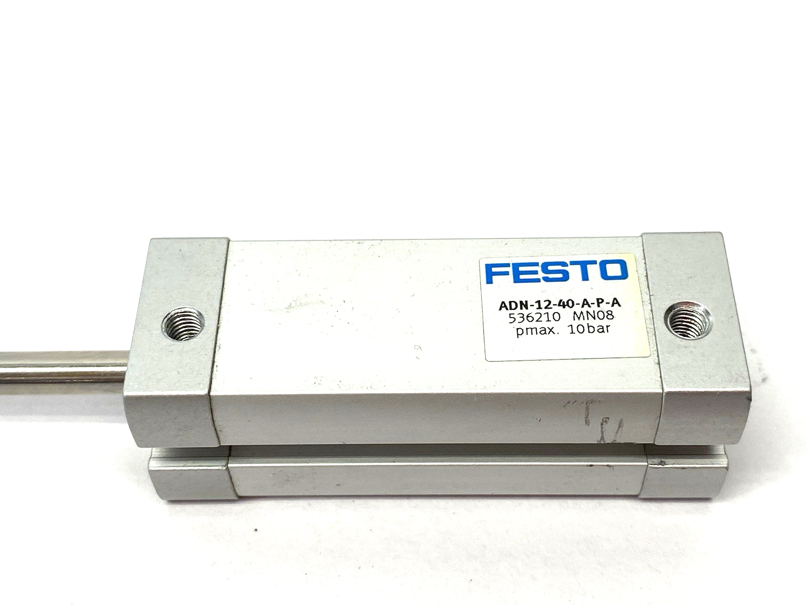 Festo ADN-12-40-A-P-A Pneumatic Compact Cylinder 12mm Bore 40mm Stroke 536210 - Maverick Industrial Sales