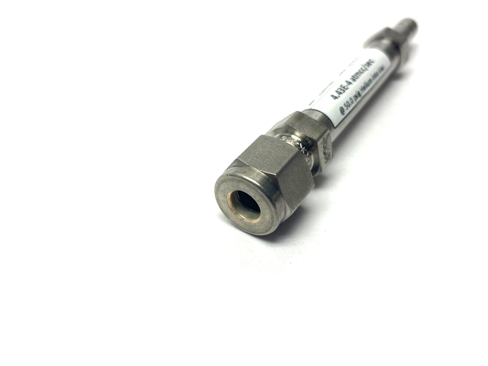 Inficon SPC-2016-G1 Helium Leak Detection Vacuum Jet Nozzle 4.43E-4 atmcc/sec - Maverick Industrial Sales