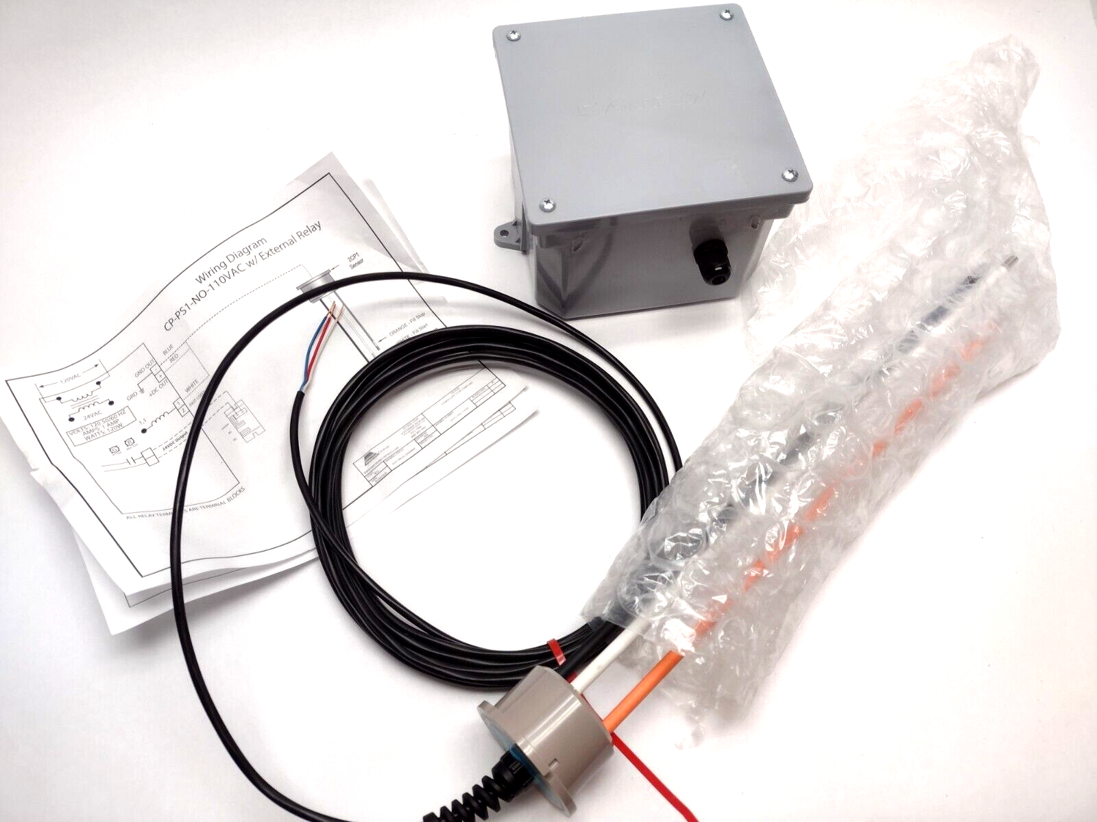 Waterline Controls CP-PS1E-NO-110/12VAC Water Level Indicator 2CP1 Smart Probe - Maverick Industrial Sales