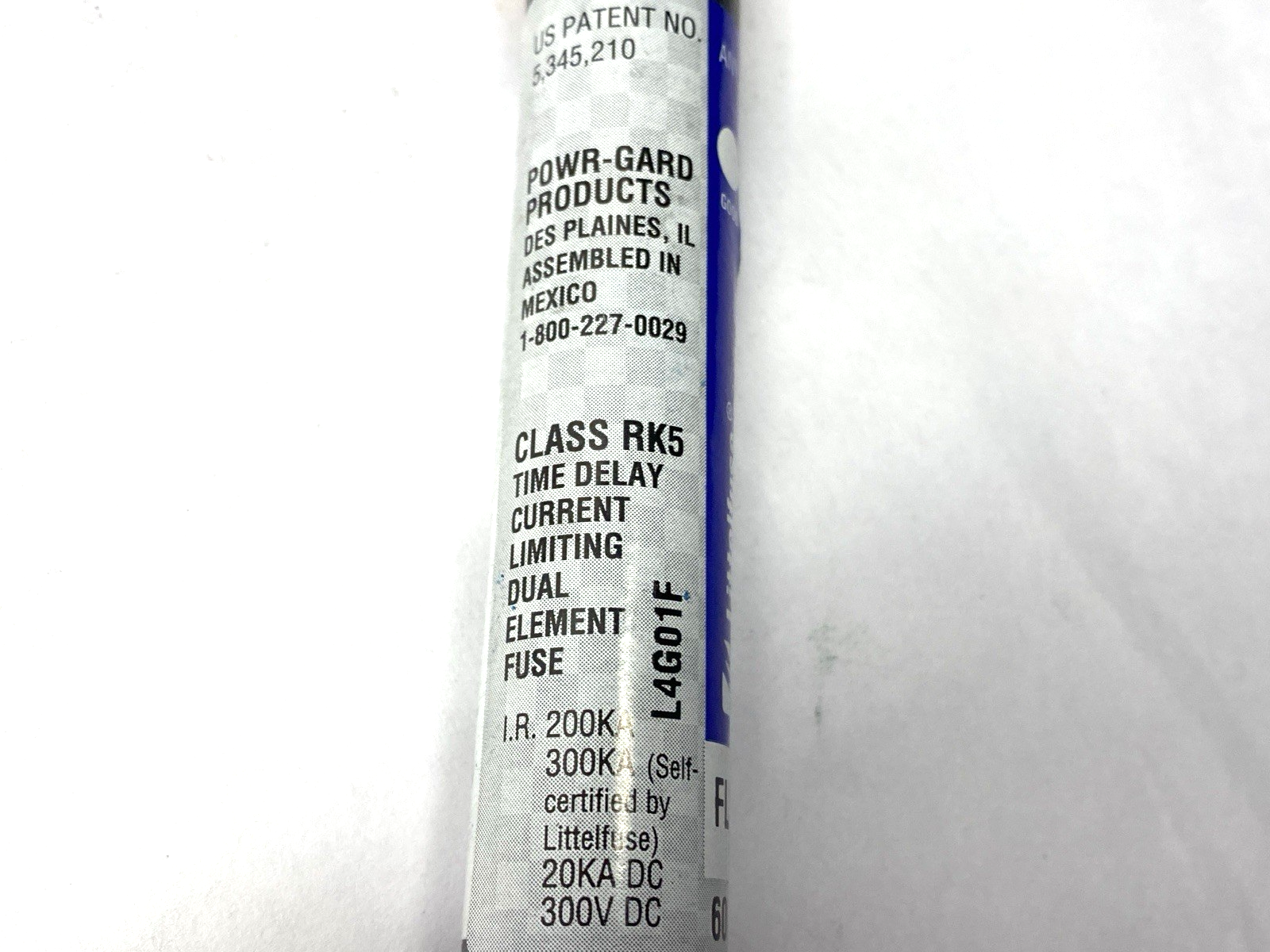 Littelfuse FLSR10ID Time-Delay Dual Element Indicator Fuse Class RK5 600VAC 10A - Maverick Industrial Sales