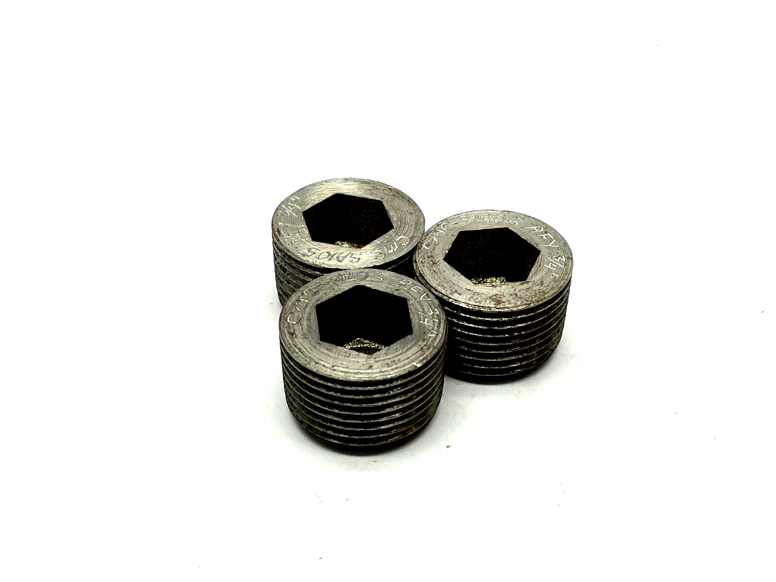 Socket Head Pipe Plug 3/4" LOT OF 3 - Maverick Industrial Sales