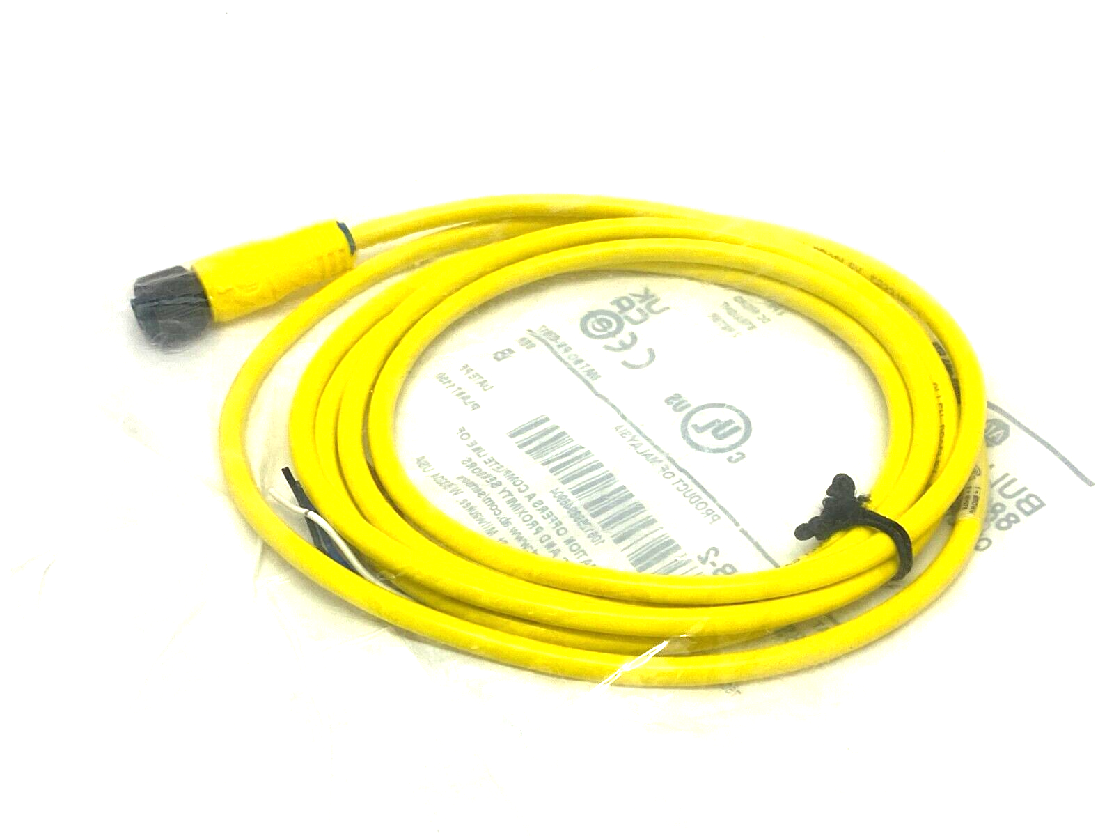 Allen Bradley 889D-F4AB-2 Ser. B Straight Micro Cable Cordset Single Ended 4-Pin - Maverick Industrial Sales