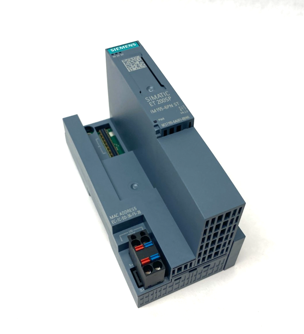 Siemens 6ES7155-6AU01-0BN0 SIMATIC ET 200SP Profinet Interface Mod IM155-6PN ST - Maverick Industrial Sales