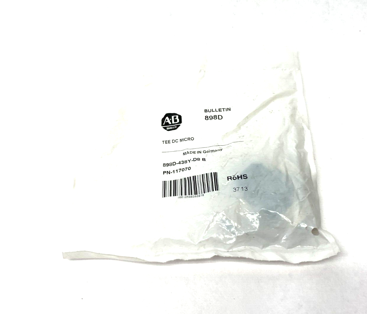 Allen Bradley 898D-438Y-D8 Ser. B Cable Splitting DC Micro Tee Black 5-Pin - Maverick Industrial Sales