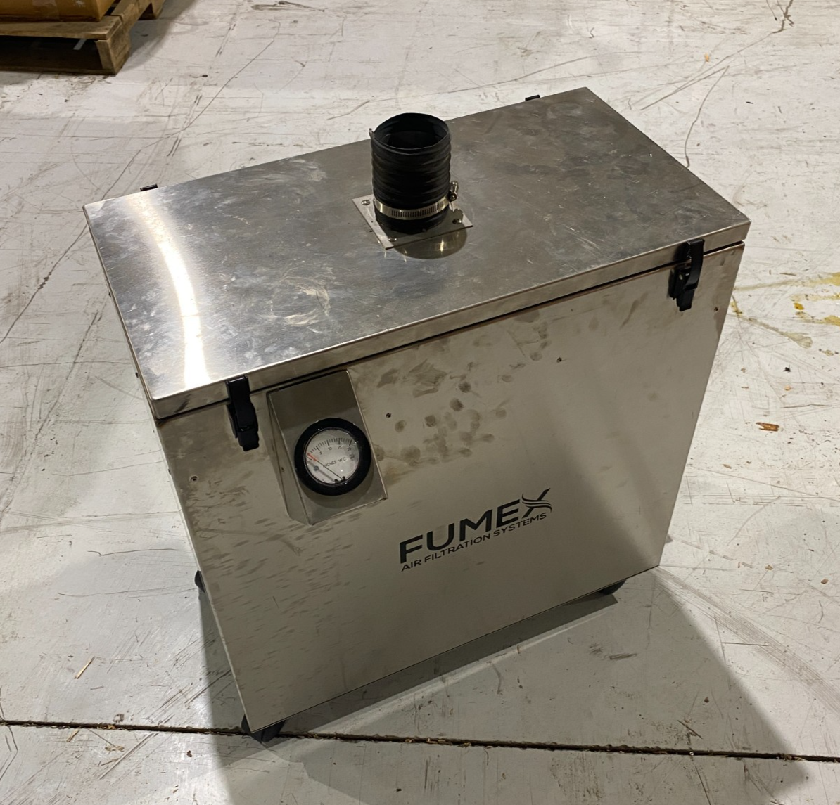 Fumex FB1 High-Capacity Pre-Filter Unit, Stainless Steel - Maverick Industrial Sales