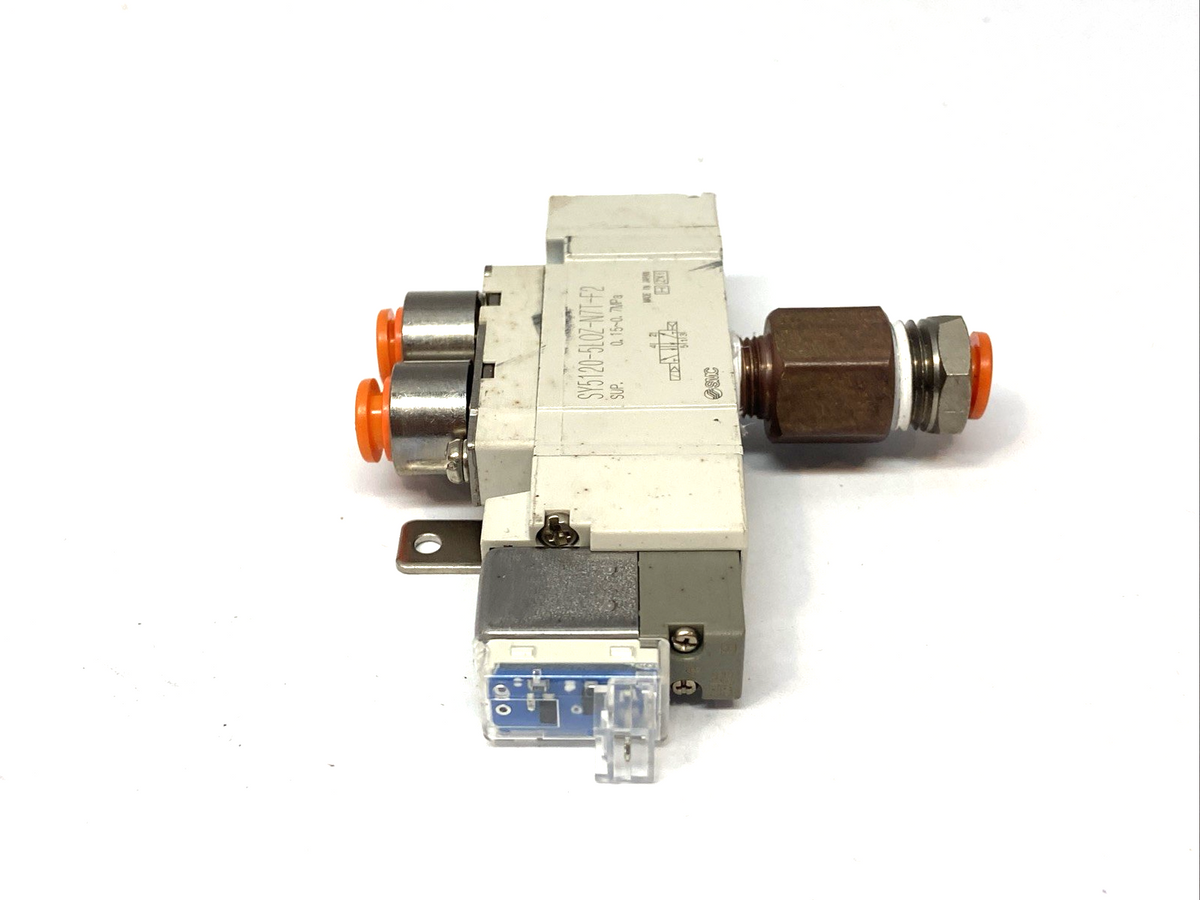 SY5120-5LOZ-N7T-F2 | SMC Single Solenoid Valve - Used - Maverick Industrial Sales