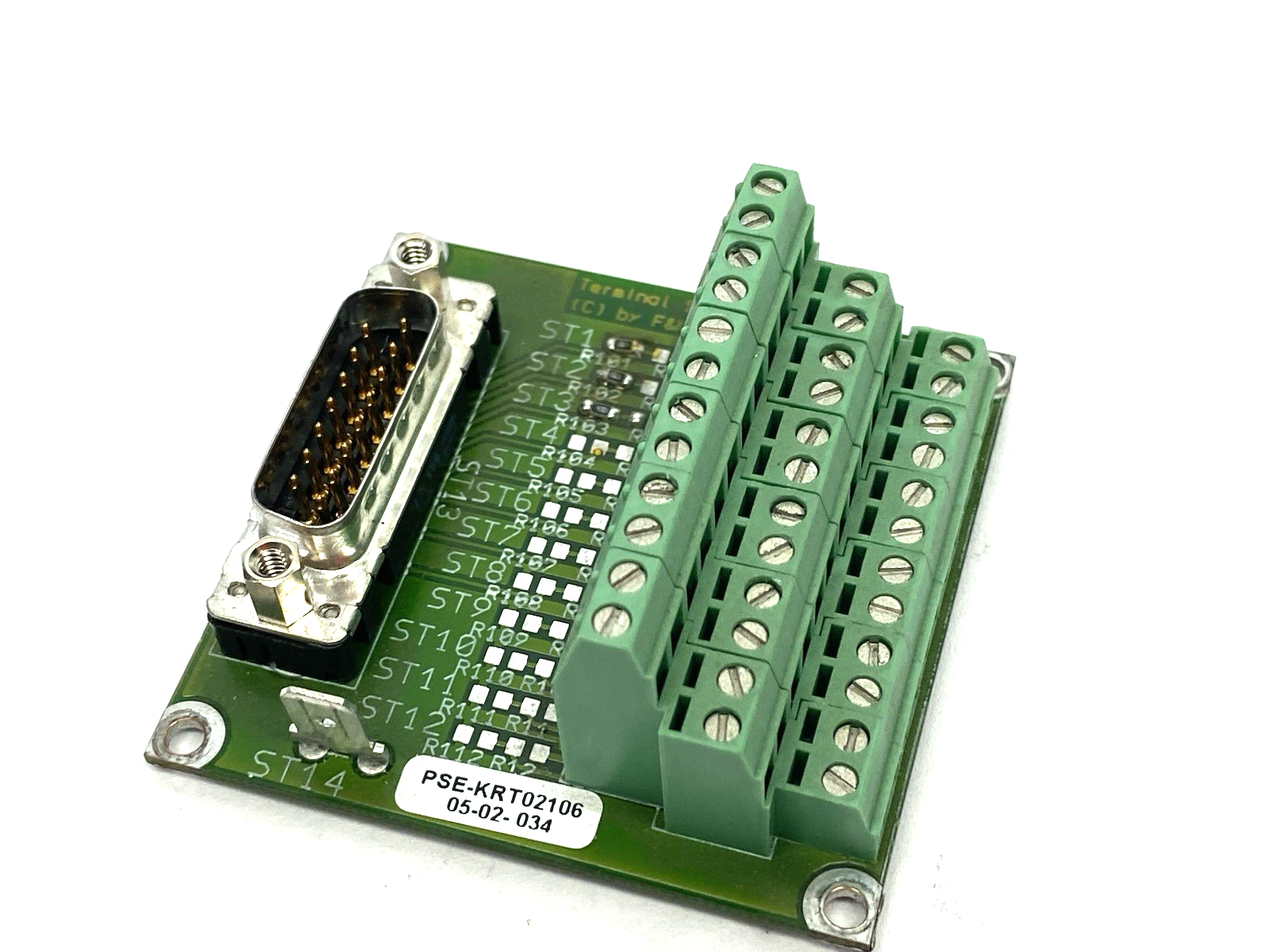 F&K Delvotec PSE-KRT02106 Breakout Amplifier Board, Terminal 12 1178 - Maverick Industrial Sales
