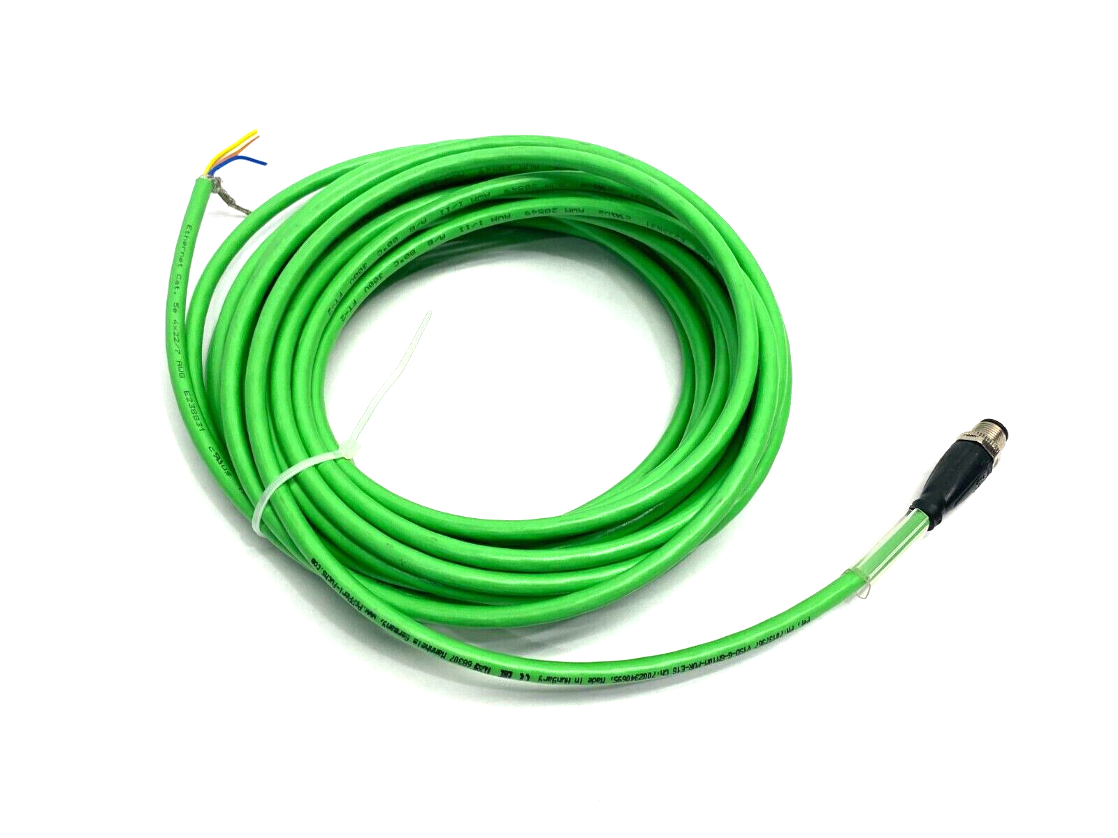Pepperl+Fuchs V1SD-G-GN10M-PUR-E1S Ethernet Connection Cable 70137367 - Maverick Industrial Sales