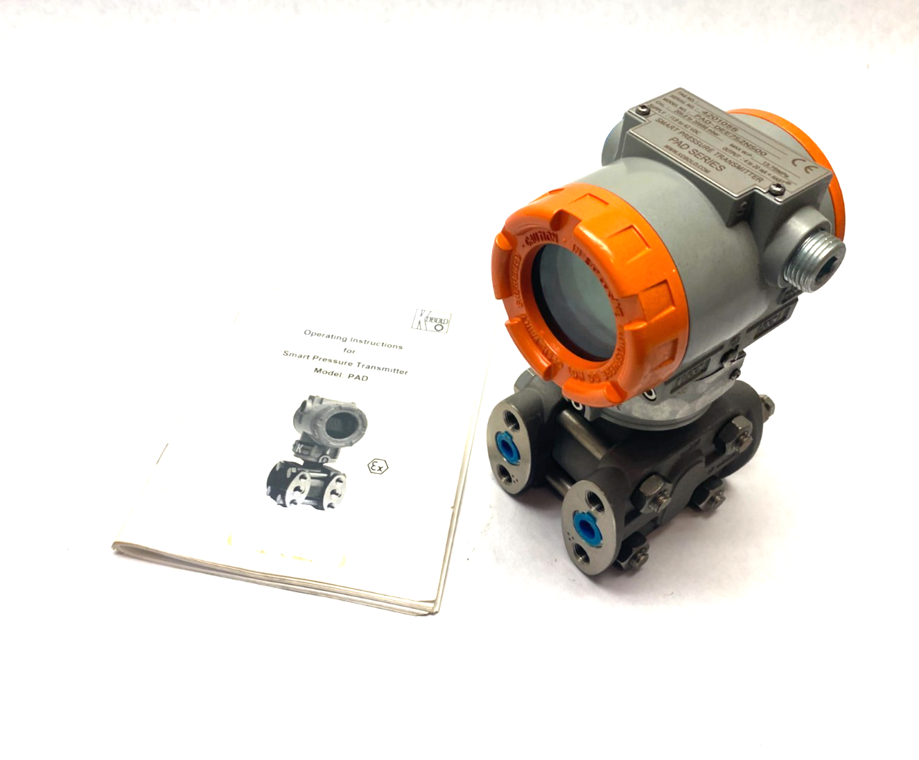 Kobold PAD-DEE7S2NS00 Heavy-Duty Smart Differential Pressure Transmitter 5-Digit - Maverick Industrial Sales