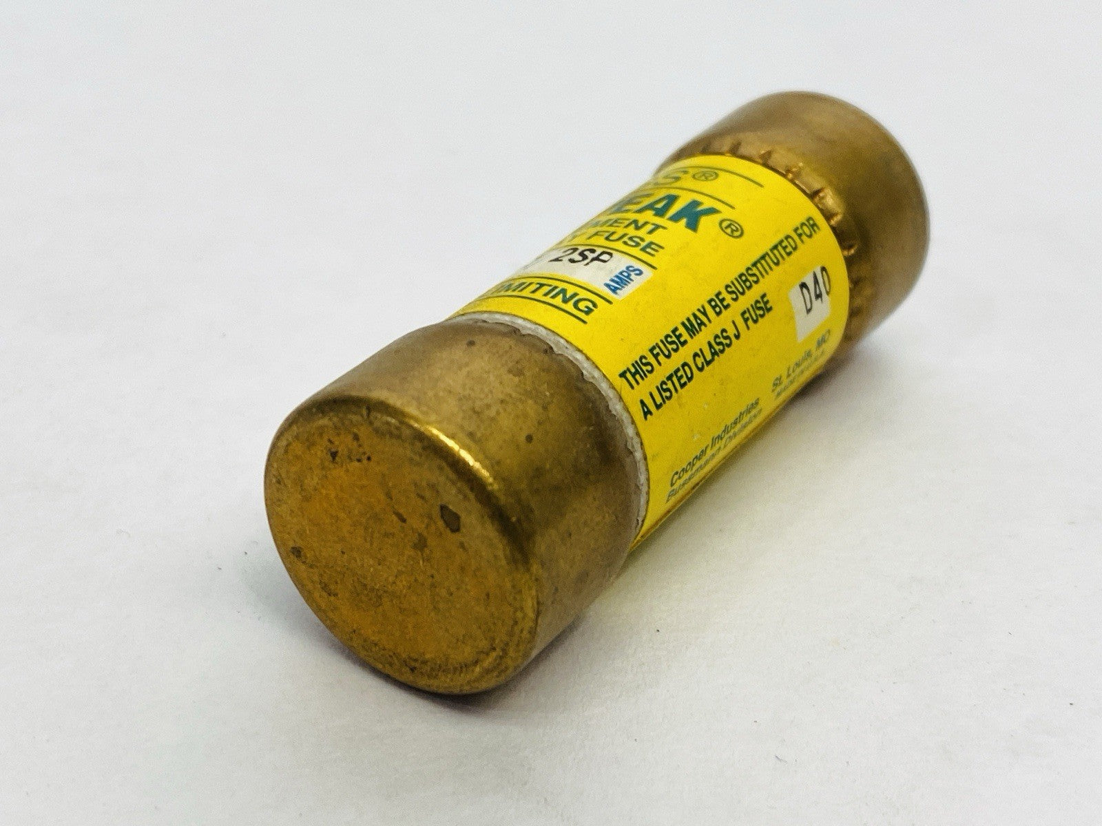 Bussmann LPJ-17-1/2SP Low-Peak Time Delay Class J Fuse 17.5A 600VAC - Maverick Industrial Sales